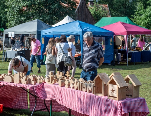 Grote herfstmarkt in de dierentuin van Nordhorn